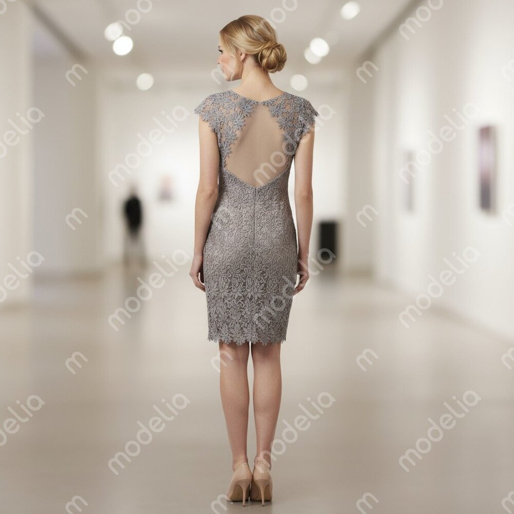Backless Lace Dress